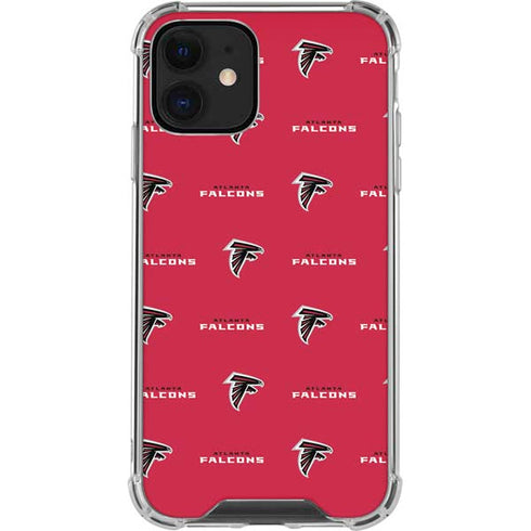 NFL Atlanta Falcons Blitz Series iPhone 12 Mini Clear Case