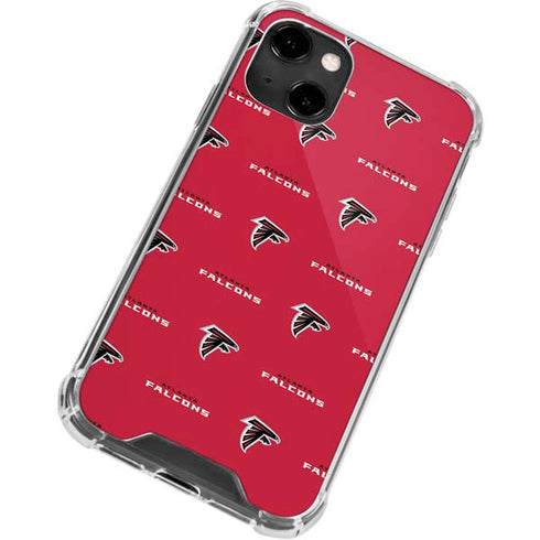 NFL Atlanta Falcons Blitz Series iPhone 13 Clear Case
