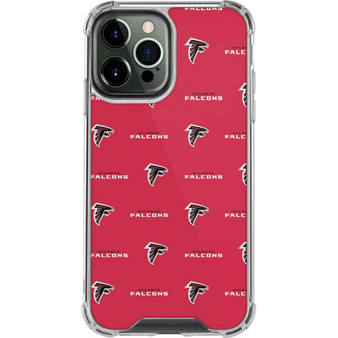 NFL Atlanta Falcons Blitz Series iPhone 13 Pro Max Clear Case