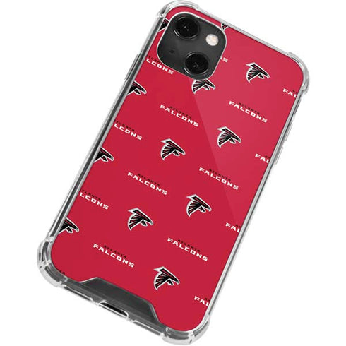 NFL Atlanta Falcons Blitz Series iPhone 15 Plus Clear Case