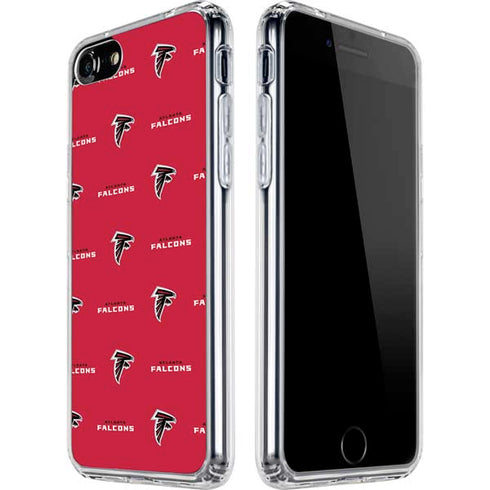 NFL Atlanta Falcons Blitz Series iPhone SE (2nd & 3rd Gen) Clear Case