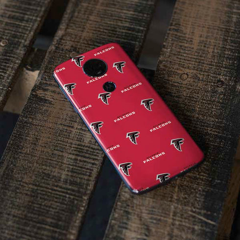 NFL Atlanta Falcons Blitz Series Moto E5 Plus Skin