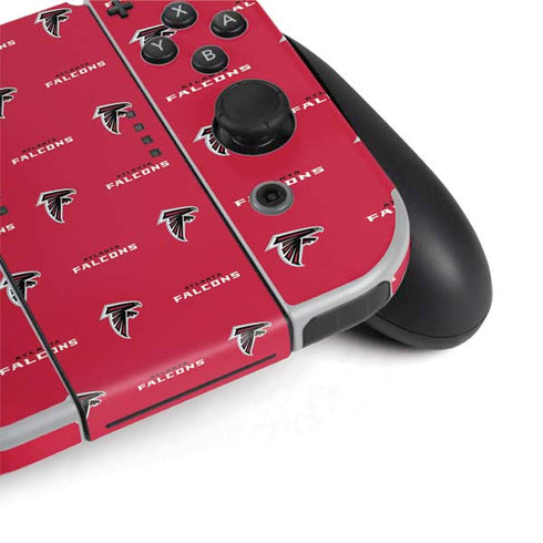 NFL Atlanta Falcons Blitz Series Nintendo Switch OLED (2021) Skin