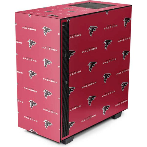 NFL Atlanta Falcons Blitz Series NZXT H510 Compact ATX Mid-Tower Case Skin
