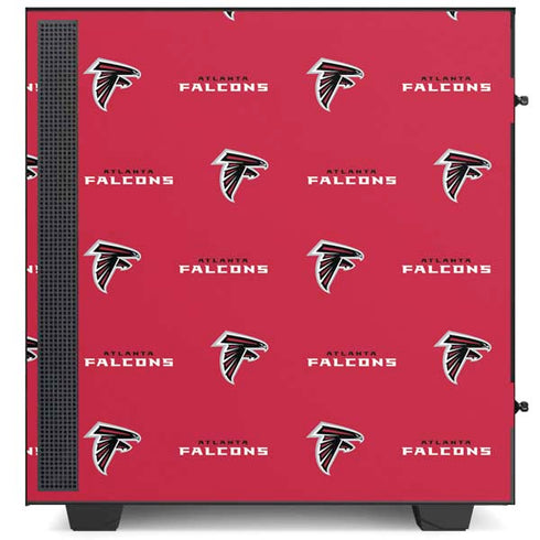 NFL Atlanta Falcons Blitz Series NZXT H510 Compact ATX Mid-Tower Case Skin