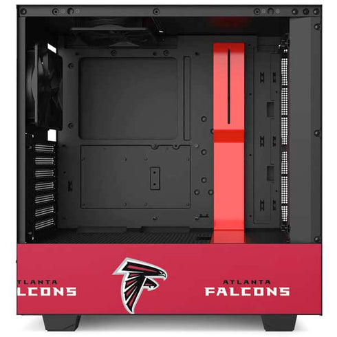 NFL Atlanta Falcons Blitz Series NZXT H510 Compact ATX Mid-Tower Case Skin