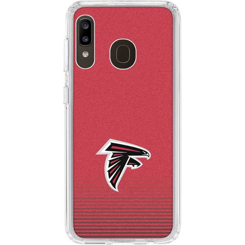 NFL Atlanta Falcons Breakaway Galaxy A20 Clear Case