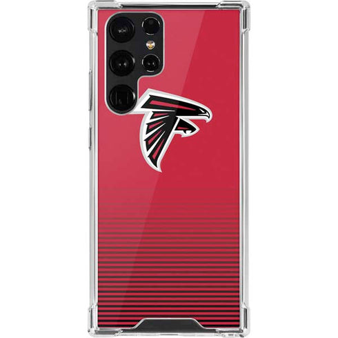 NFL Atlanta Falcons Breakaway Galaxy S22 Ultra Clear Case