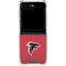 NFL Atlanta Falcons Breakaway Galaxy Z Flip5 5G Clear Case