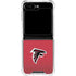 NFL Atlanta Falcons Breakaway Galaxy Z Flip5 5G Clear Case