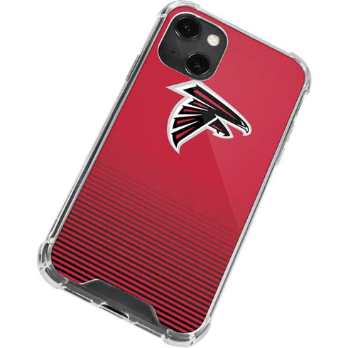 NFL Atlanta Falcons Breakaway iPhone 13 Mini Clear Case