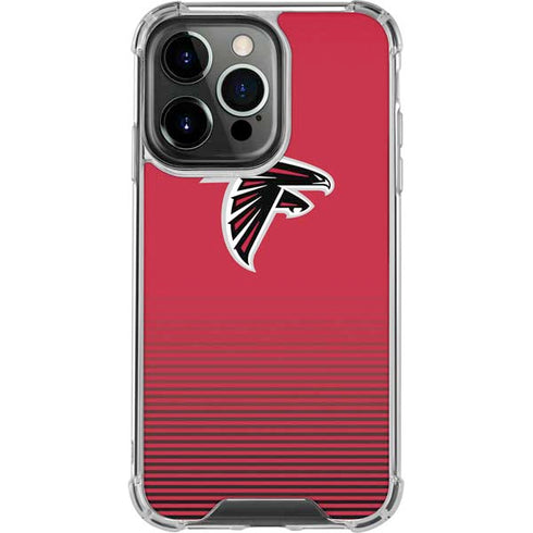 NFL Atlanta Falcons Breakaway iPhone 14 Pro Clear Case