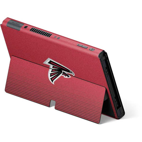 NFL Atlanta Falcons Breakaway Nintendo Switch OLED (2021) Skin