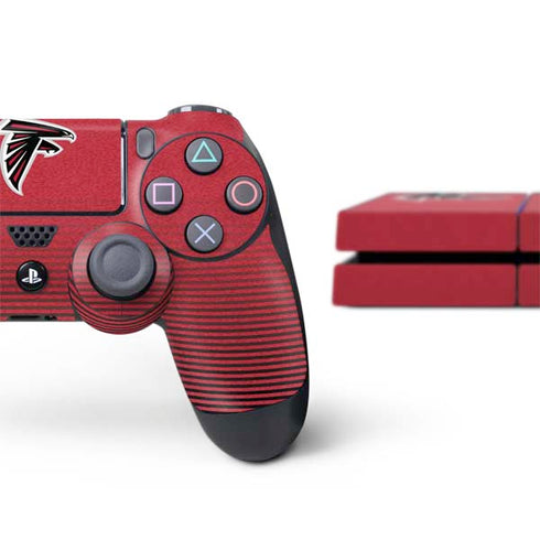 NFL Atlanta Falcons Breakaway PS4 Console and Controller Bundle Skin