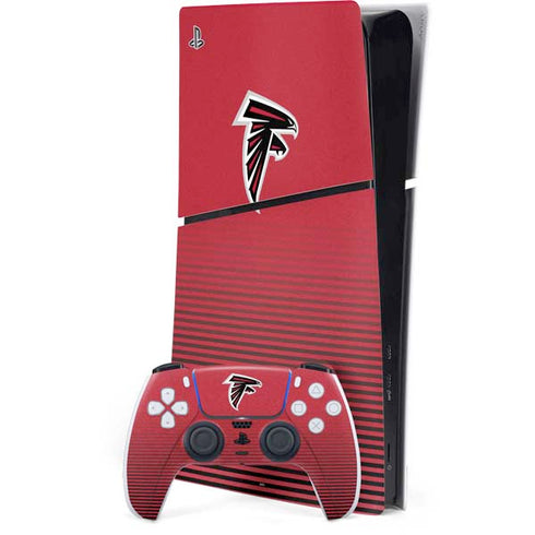 NFL Atlanta Falcons Breakaway PS5 Slim Digital Edition Console Skin