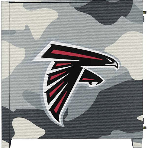 NFL Atlanta Falcons Camo Corsair 4000D Tempered Glass Mid-Tower ATX Case Skin
