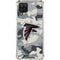 NFL Atlanta Falcons Camo Galaxy A12 Clear Case