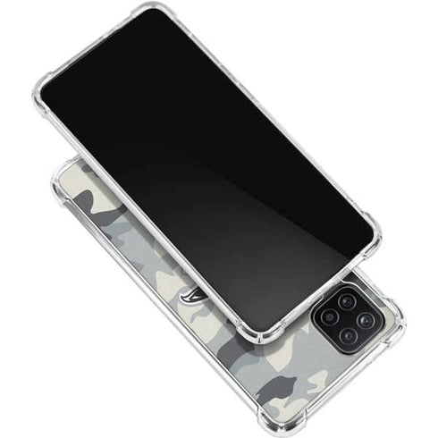 NFL Atlanta Falcons Camo Galaxy A12 Clear Case