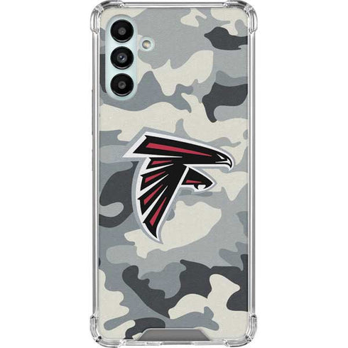 NFL Atlanta Falcons Camo Galaxy A13 5G Clear Case
