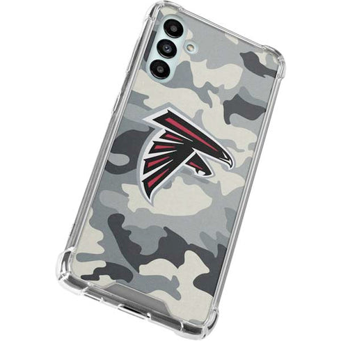 NFL Atlanta Falcons Camo Galaxy A13 5G Clear Case