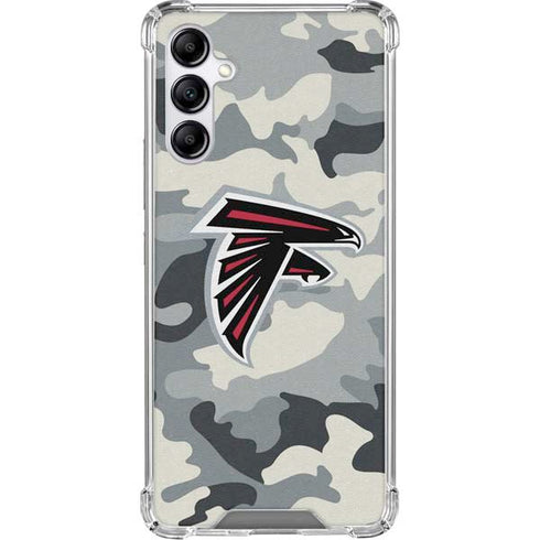 NFL Atlanta Falcons Camo Galaxy A15 5G Clear Case