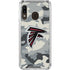 NFL Atlanta Falcons Camo Galaxy A30 Clear Case