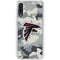 NFL Atlanta Falcons Camo Galaxy A50 Clear Case