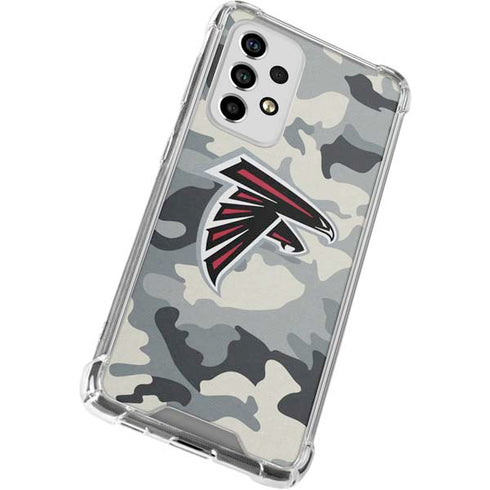 NFL Atlanta Falcons Camo Galaxy A53 5G Clear Case