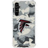 NFL Atlanta Falcons Camo Galaxy A54 5G Clear Case