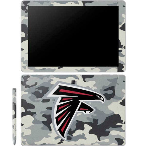 NFL Atlanta Falcons Camo Galaxy Book 12in Skin