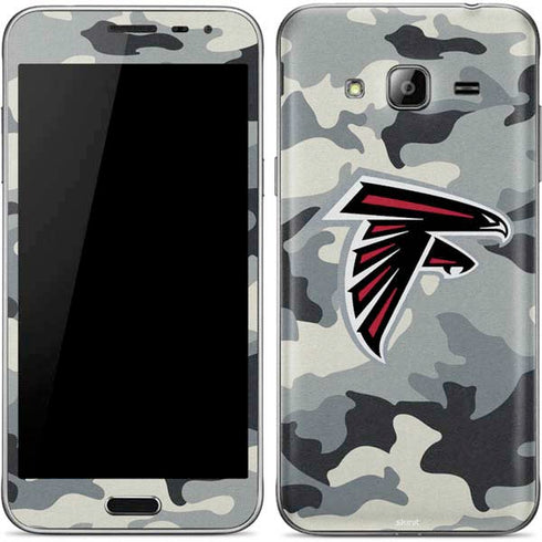 NFL Atlanta Falcons Camo Galaxy J3 Skin