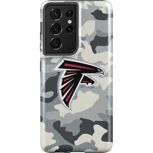 NFL Atlanta Falcons Camo Galaxy S21 Ultra 5G Pro Case