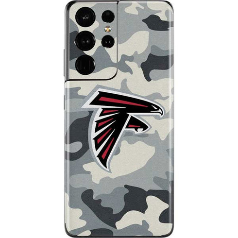 NFL Atlanta Falcons Camo Galaxy S21 Ultra 5G Skin
