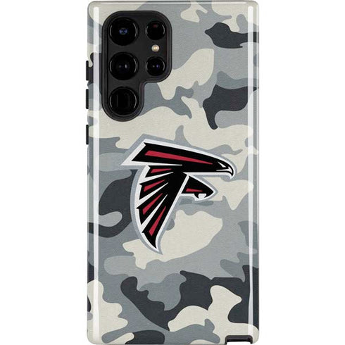 NFL Atlanta Falcons Camo Galaxy S22 Ultra Pro Case