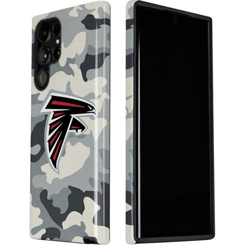 NFL Atlanta Falcons Camo Galaxy S22 Ultra Pro Case