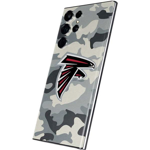 NFL Atlanta Falcons Camo Galaxy S22 Ultra Skin