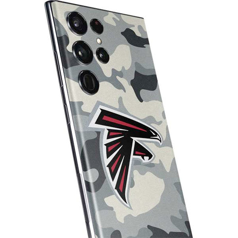 NFL Atlanta Falcons Camo Galaxy S22 Ultra Skin