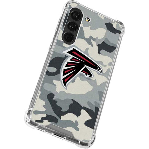 NFL Atlanta Falcons Camo Galaxy S23 Clear Case