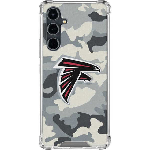 NFL Atlanta Falcons Camo Galaxy S23 FE Clear Case