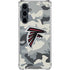 NFL Atlanta Falcons Camo Galaxy S23 FE Clear Case