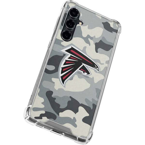 NFL Atlanta Falcons Camo Galaxy S23 FE Clear Case
