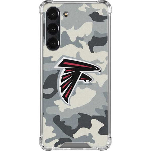NFL Atlanta Falcons Camo Galaxy S23 Plus Clear Case