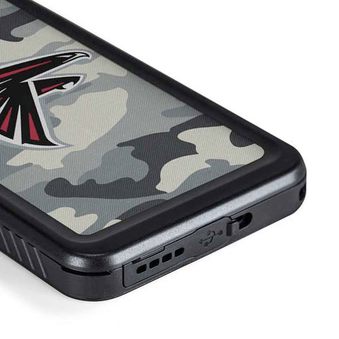 NFL Atlanta Falcons Camo Galaxy S23 Waterproof Case