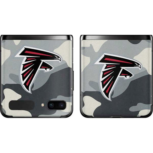 NFL Atlanta Falcons Camo Galaxy Z Flip Skin