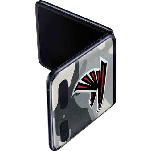 NFL Atlanta Falcons Camo Galaxy Z Flip Skin