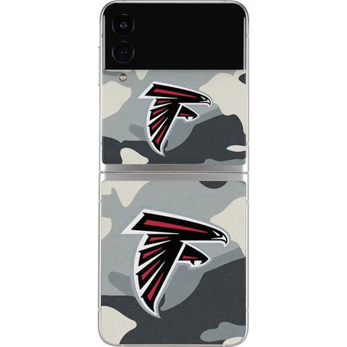 NFL Atlanta Falcons Camo Galaxy Z Flip4 5G Skin