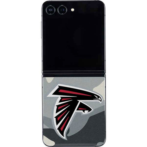 NFL Atlanta Falcons Camo Galaxy Z Flip5 5G Skin