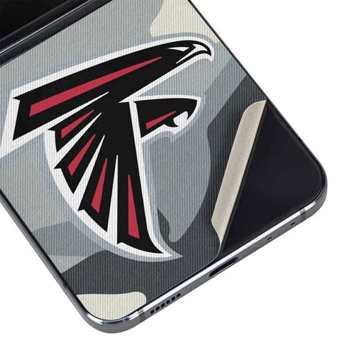 NFL Atlanta Falcons Camo Galaxy Z Flip5 5G Skin
