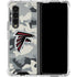 NFL Atlanta Falcons Camo Galaxy Z Fold4 5G Clear Case