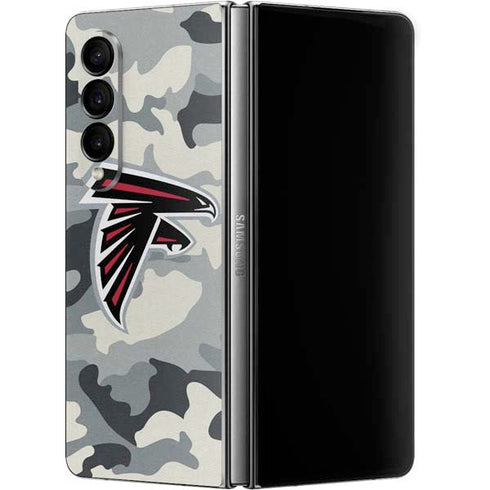 NFL Atlanta Falcons Camo Galaxy Z Fold4 5G Skin